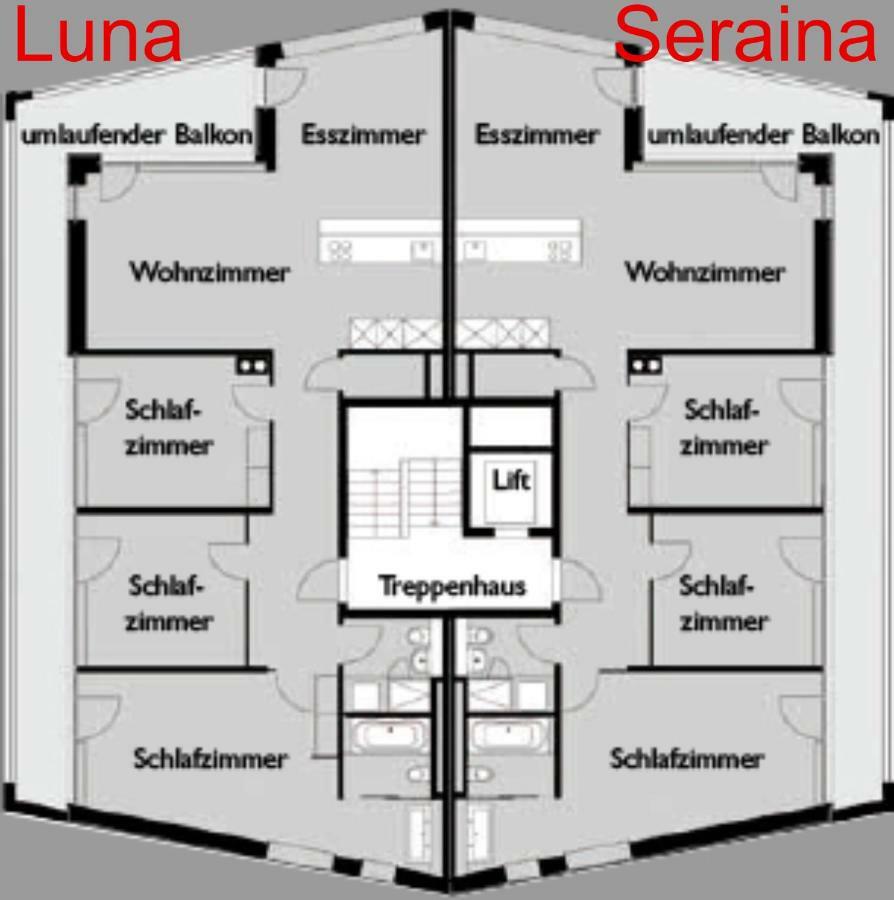 Appartement Chesa Kristella à Arosa Chambre photo